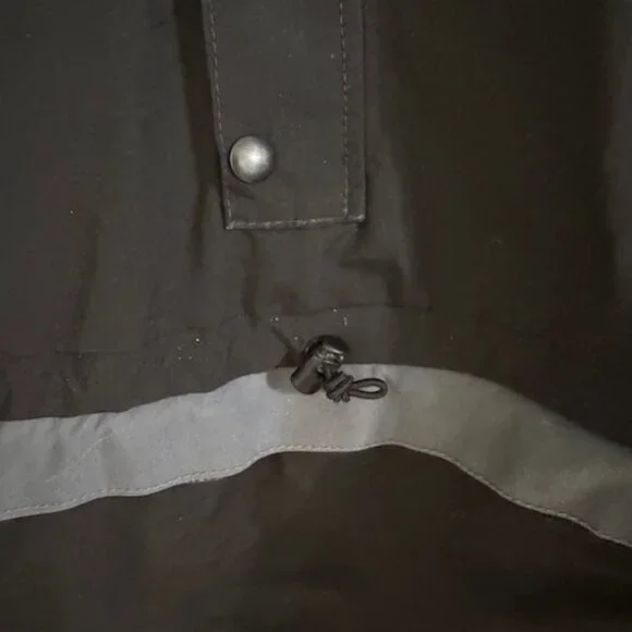 Moose Racing Utility Jacket Anorak Gorpcore Tech Black Gray Dirt Bike/Snowmobile - Picture 4 of 14